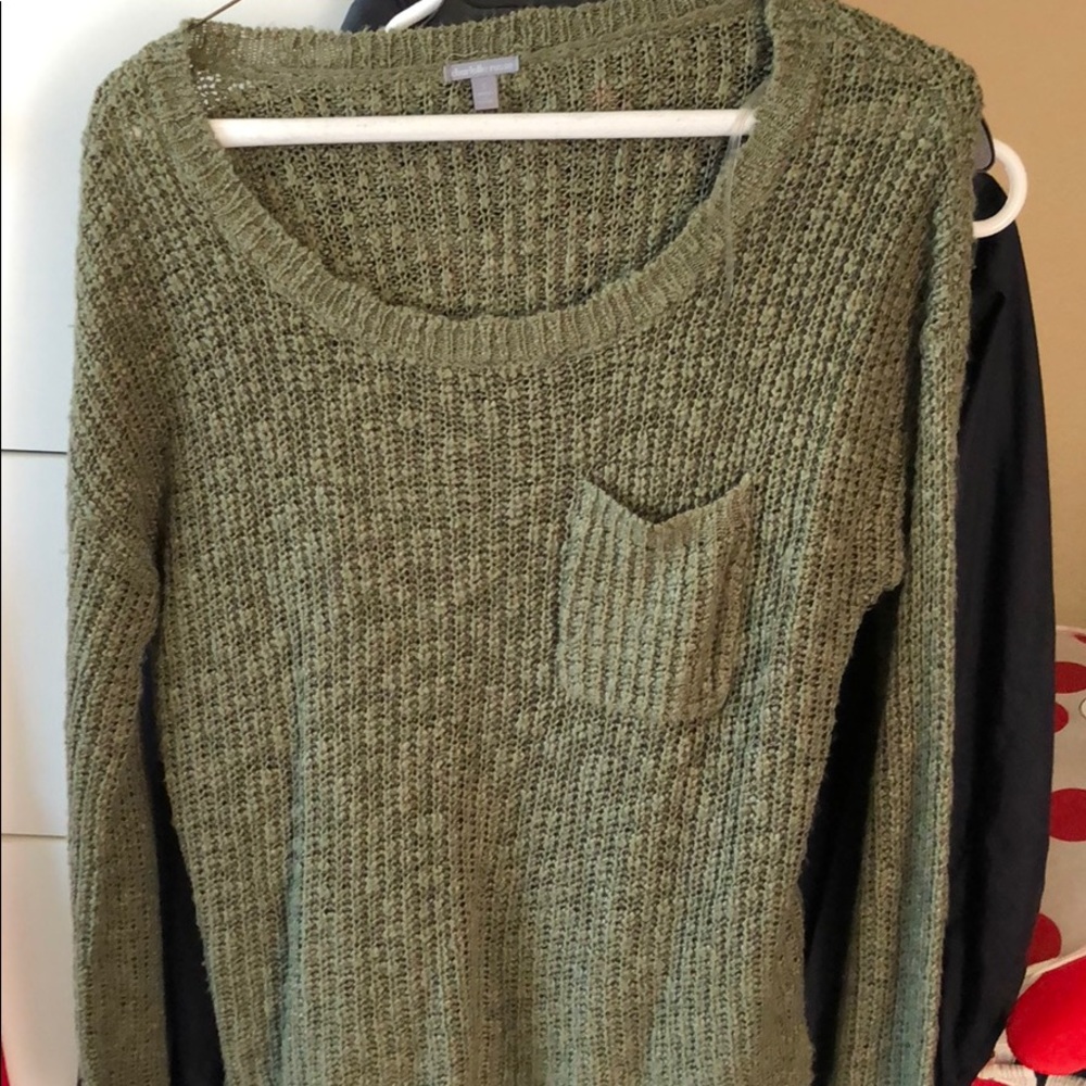 Olive green shirt